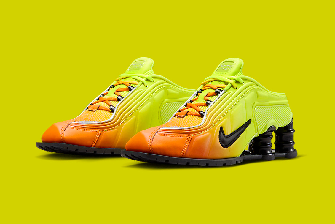 Martine Rose x Nike Shox Mule MR 4 “Safety Orange” DQ2401-800