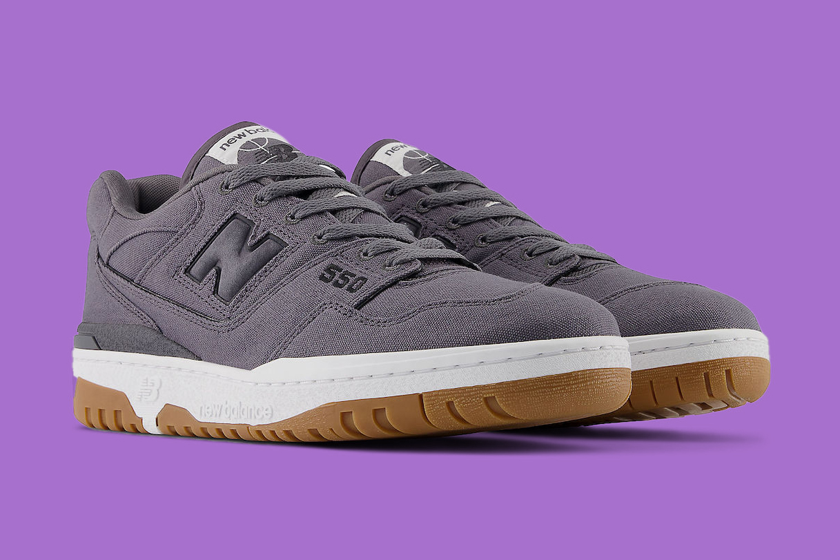 New Balance 550 "Grey Canvas" BB550CVA