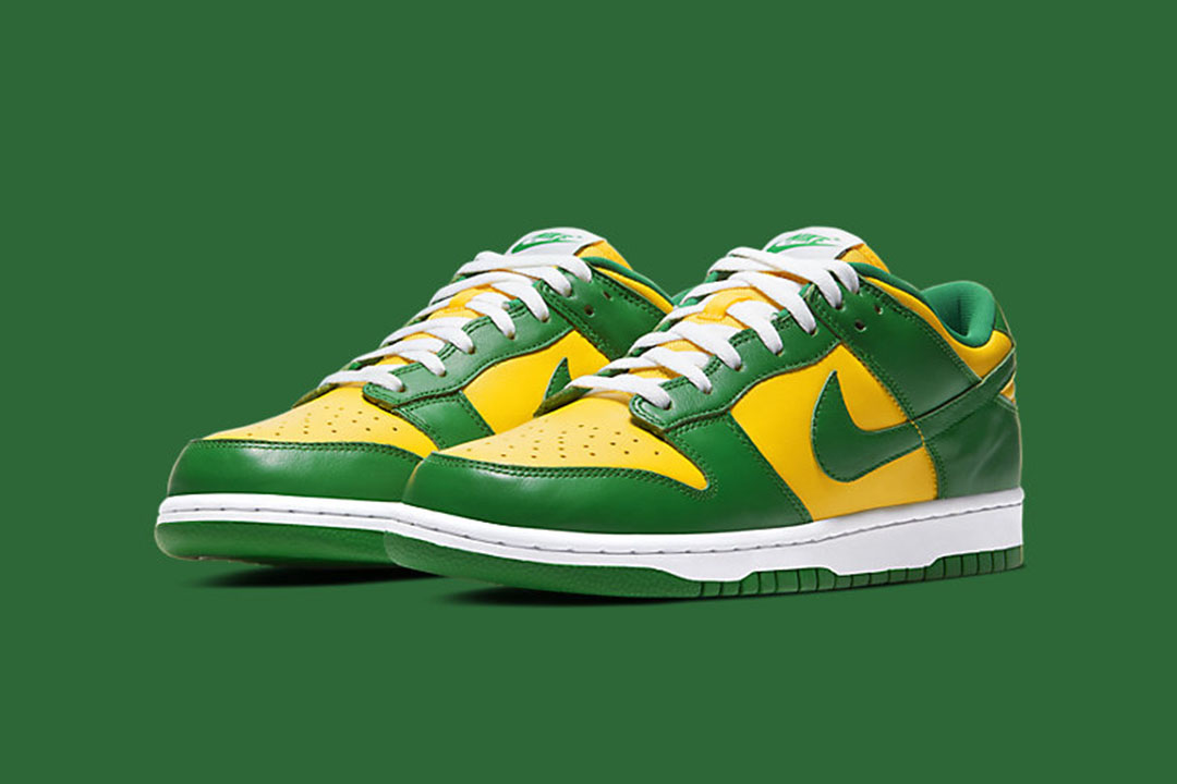 Nike Dunk Low "Brazil" CU1727-700 Spring 2024