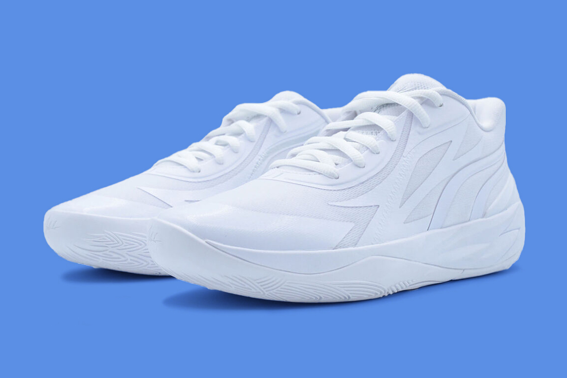 PUMA MB.02 Low “Triple White” 379419-01