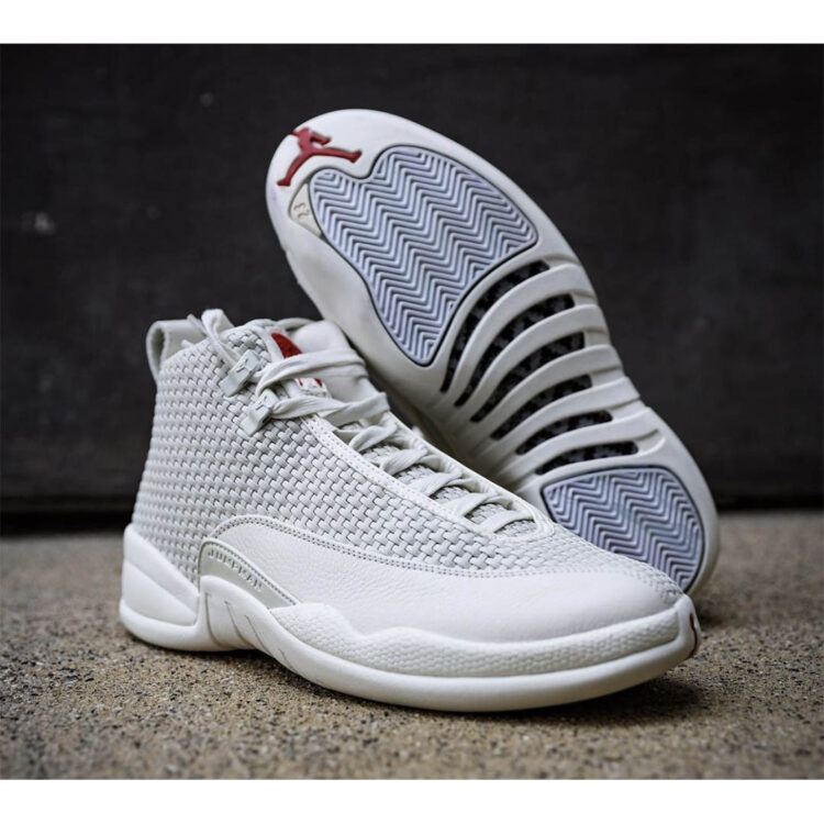 Air Jordan 12 Bin 23 “Triple White” Sample