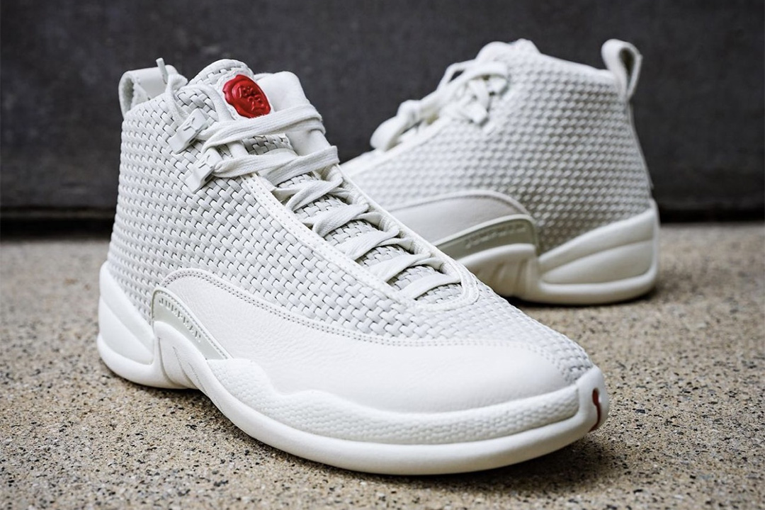 Air Jordan 12 Bin 23 “Triple White” Sample