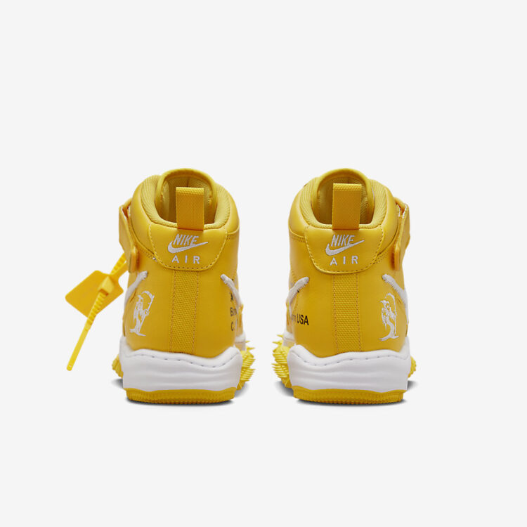 Off-White x Nike Air Force 1 Mid “Varsity Maize” DR0500-101