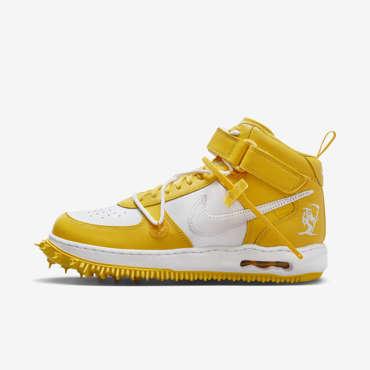 Off-White x Nike Air Force 1 Mid “Varsity Maize” DR0500-101