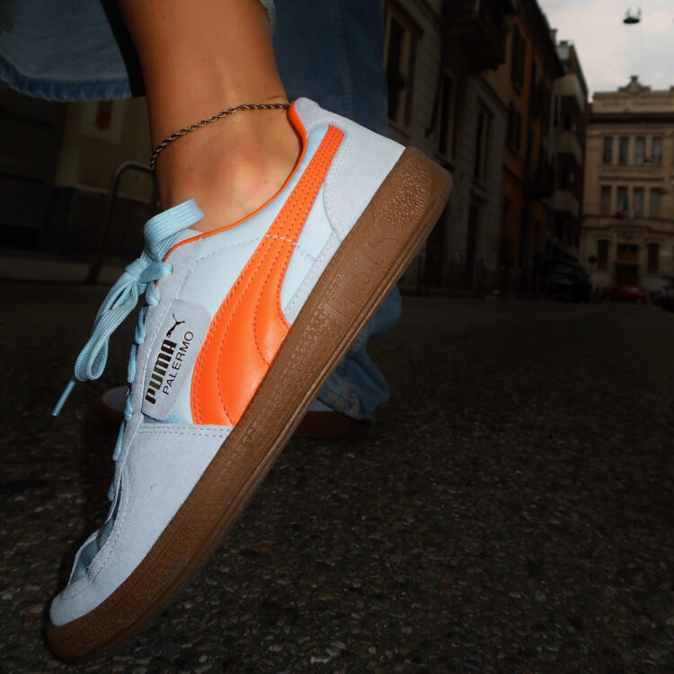 PUMA Palermo “Light Mint” “Silver Sky”