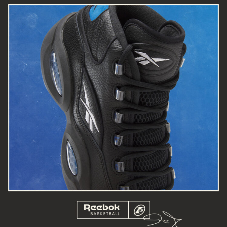 Reebok Question Mid “Black & Blue” 100033164