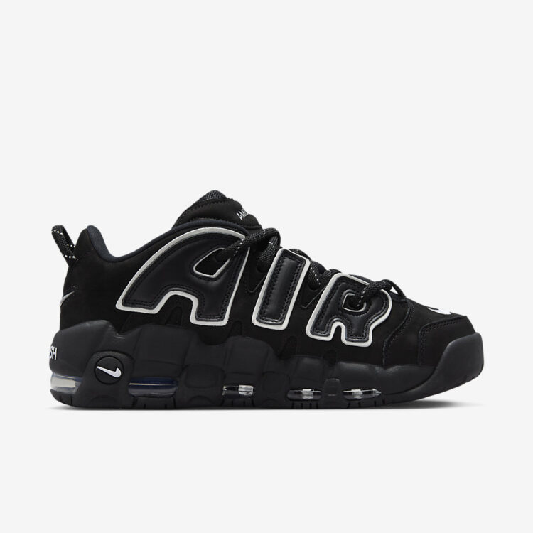 AMBUSH x Nike Air More Uptempo Low "Black/White" FB1299-001