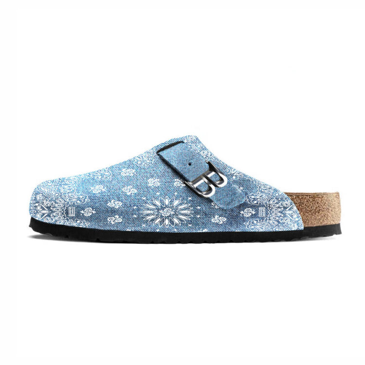 Bravest Studios "Denim Paisley Tokyo Mule"