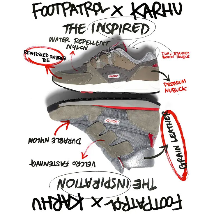 Footpatrol x Karhu Fusion 2.0 "Snowstar" F804159