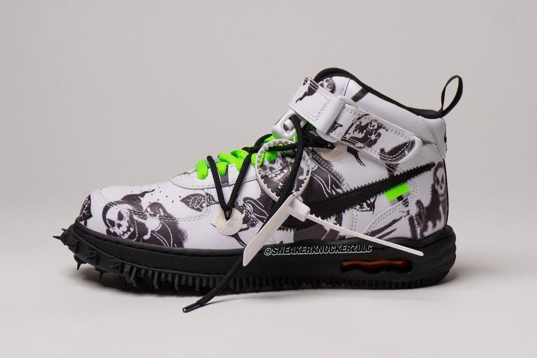 Off-White x Nike Air Force 1 Mid "Grim Reaper"