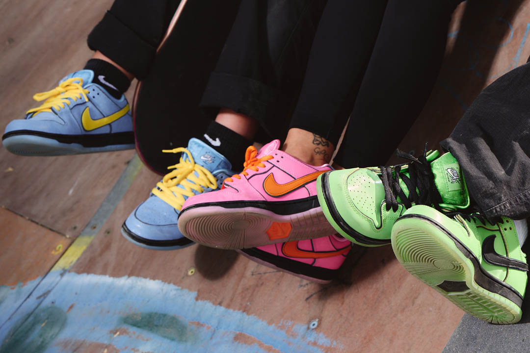 The Powerpuff Girls x Nike SB Dunk Low Holiday 2023