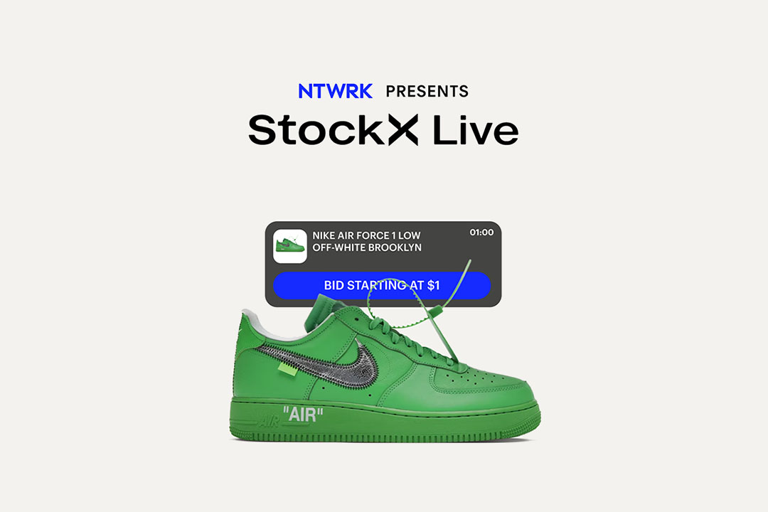 StockX, NTWRK Announce Live Sneaker Auctions