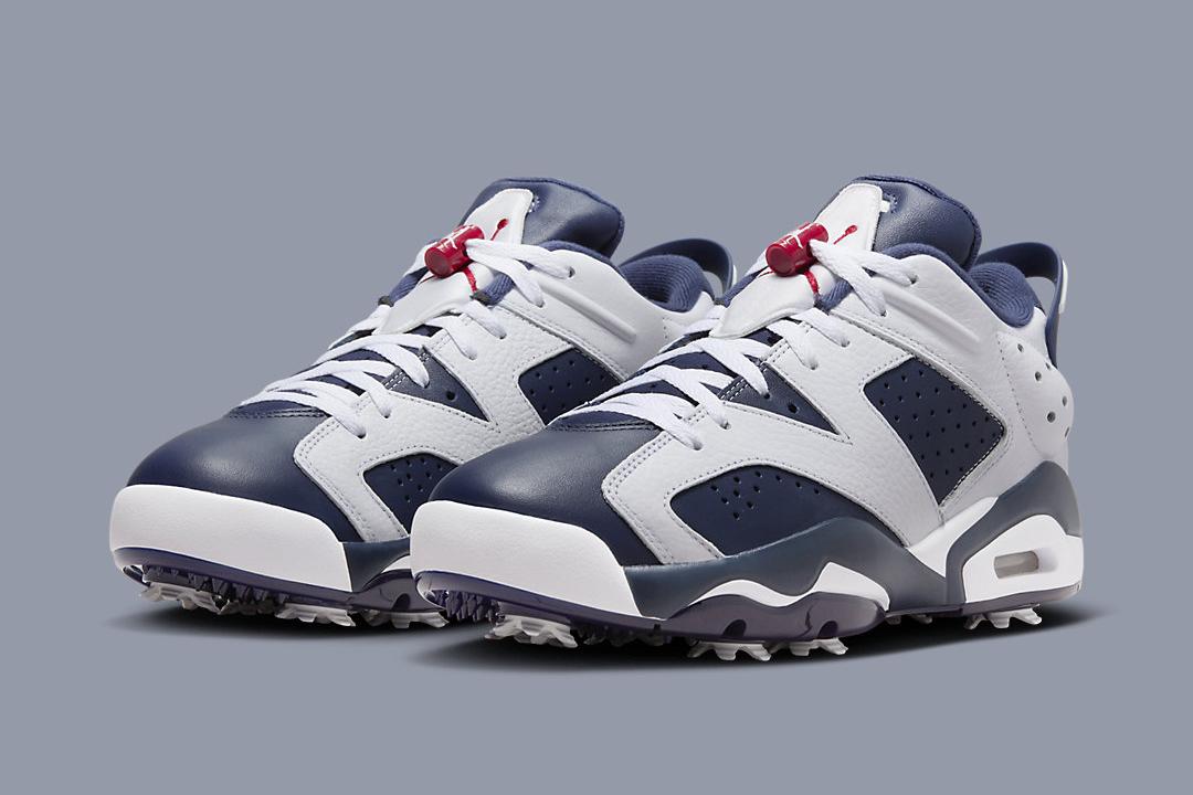 Air Jordan 6 Low Golf "White/Navy" DV1376-101