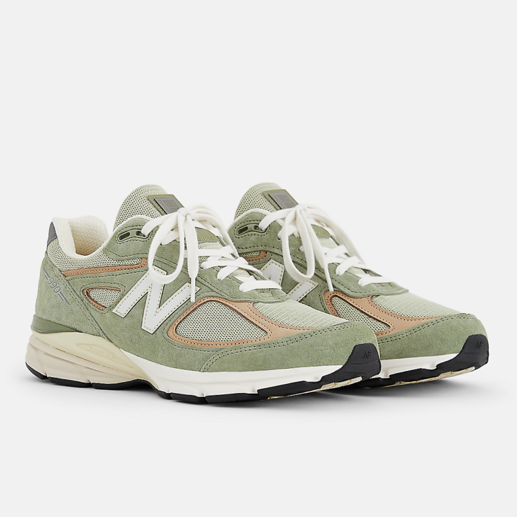 New Balance 990v4 Made in USA "Olive" U990GT4