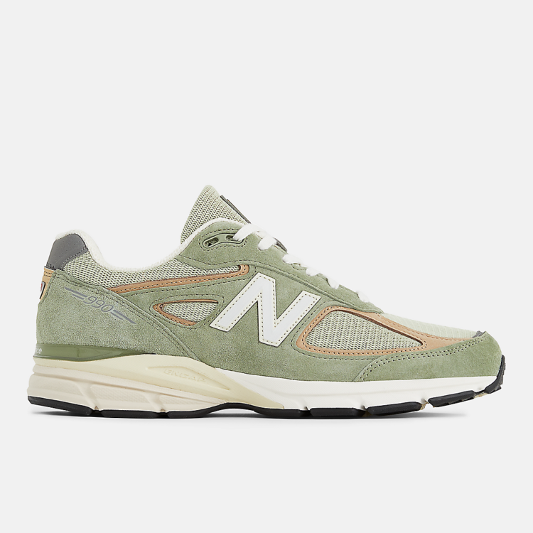 New Balance 990v4 Made in USA "Olive" U990GT4