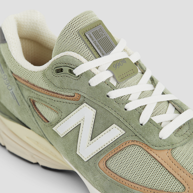 New Balance 990v4 Made in USA "Olive" U990GT4