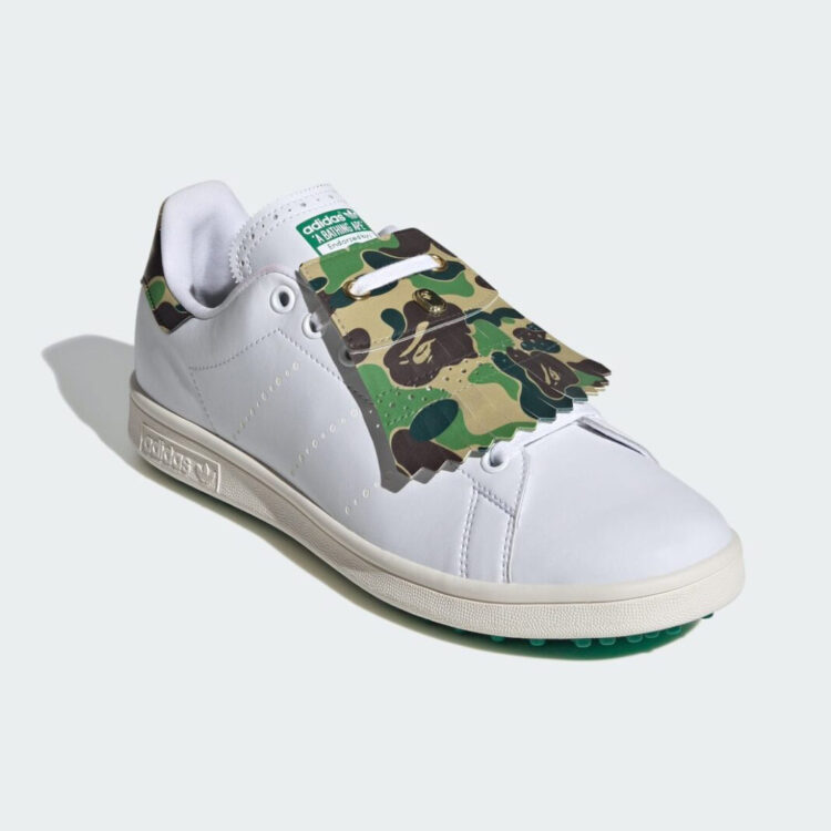 Bape x adidas golf collection stan smith golf abc camo