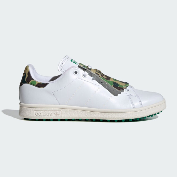 Bape x adidas golf collection stan smith golf abc camo