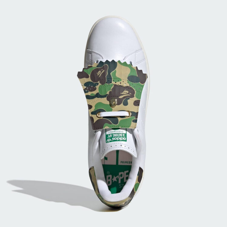 Bape x adidas golf collection stan smith golf abc camo