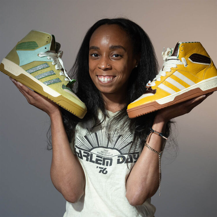 Kimmiski Adams, adidas Rivalry High "Princess and the Frog"