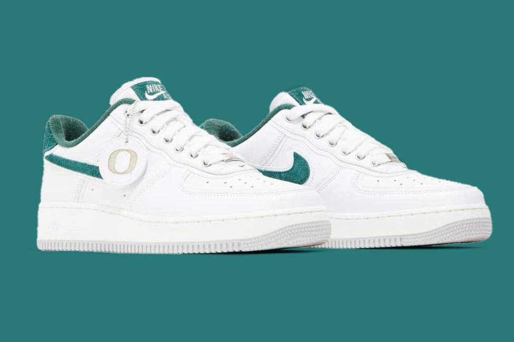 Division Street x Nike Air Force 1 Low x University of Oregon "Ducks of a Feather" HF0012-100-DSC