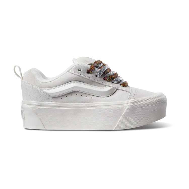 Vans Knu Stack (Metallic Silver/True White) C00081