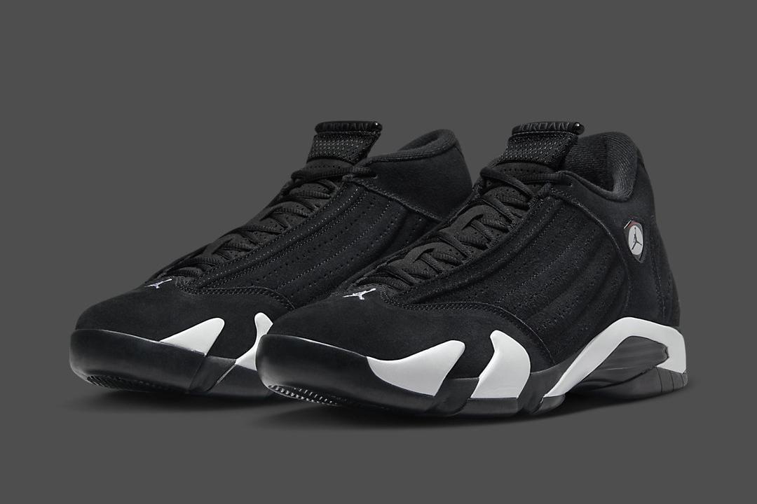 Air Jordan 14 "Black/White/University Red" 487471-016