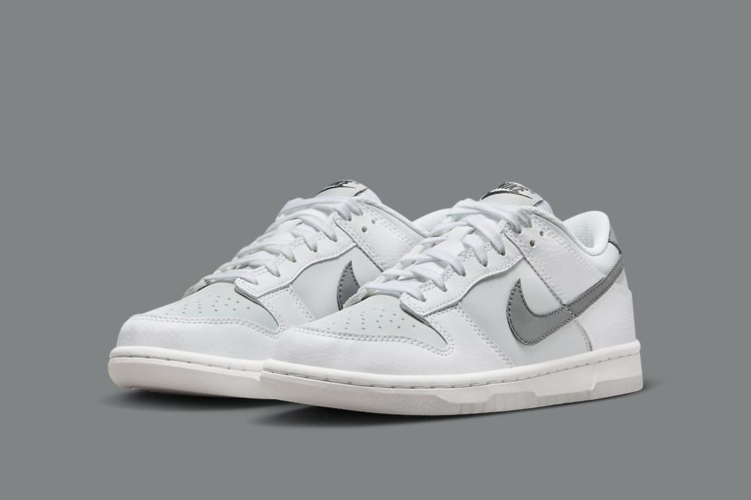 Nike Dunk Low GS "Reflective Swoosh" FV0365-100