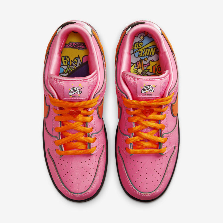 The Powerpuff Girls x Nike SB Dunk Low "Blossom" FD2631-600