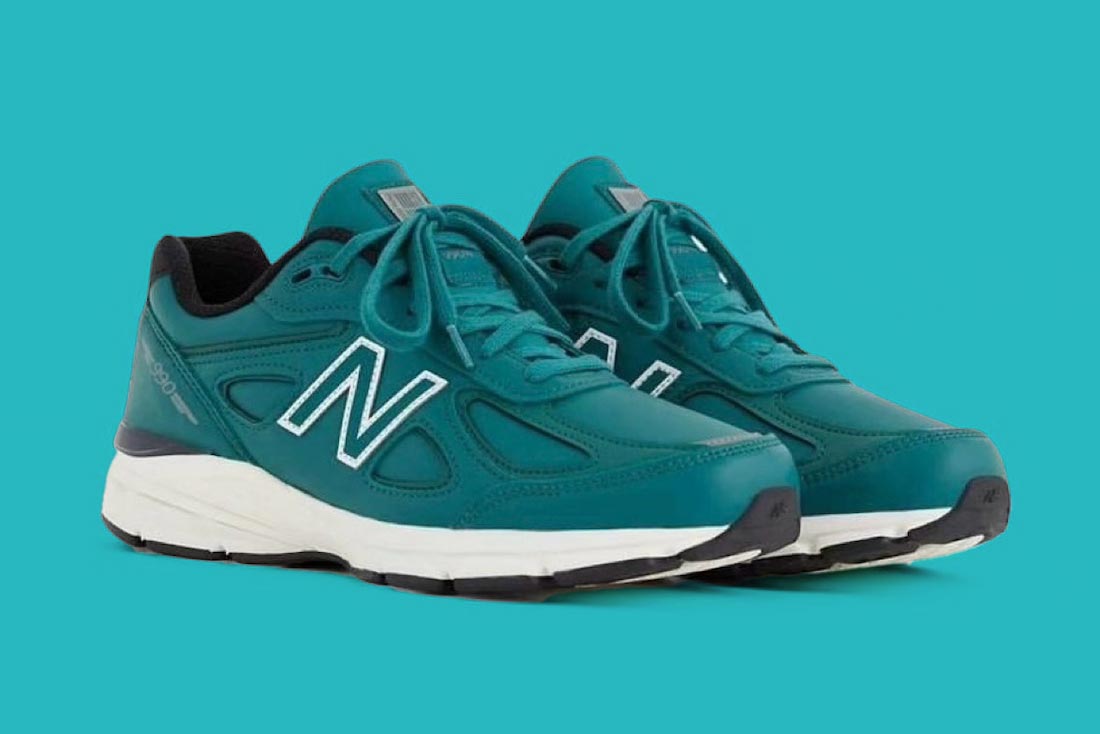 New Balance 990v4 Made In USA "Teal" U990TW4