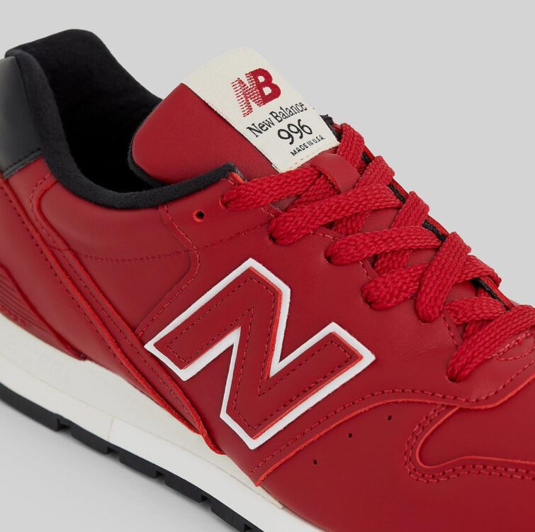 New Balance 996 Made in USA "Crimson" U996RB