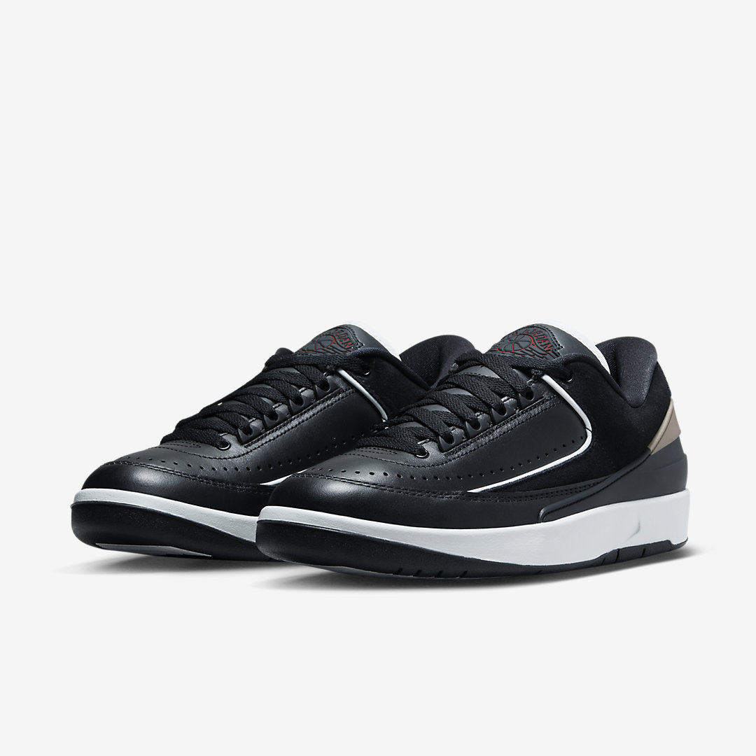 Air Jordan 2 Low WMNS "Black/Metallic Gold" DX4401-001