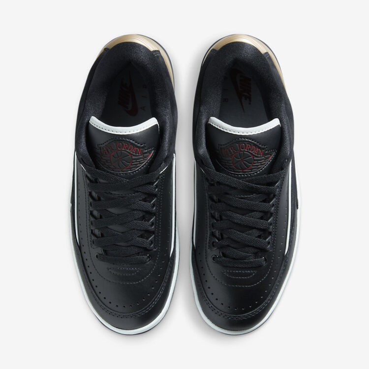 Air Jordan 2 Low WMNS "Black/Metallic Gold" DX4401-001