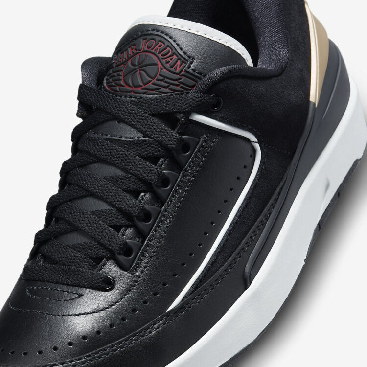 Air Jordan 2 Low WMNS "Black/Metallic Gold" DX4401-001