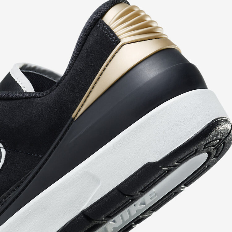 Air Jordan 2 Low WMNS "Black/Metallic Gold" DX4401-001