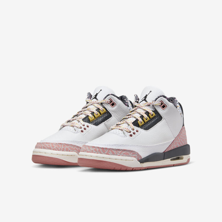 Air Jordan 3 GS "Red Stardust" 441140-100