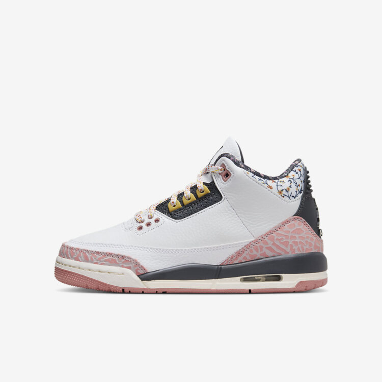 Air Jordan 3 GS "Red Stardust" 441140-100