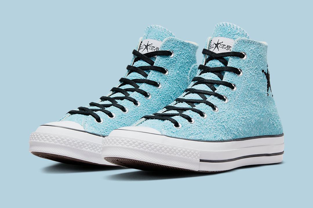 Stussy x Converse Chuck 70 High "Sky Blue" A07663C-457