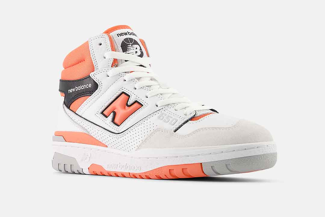 New Balance 650 "White/Orange" BB650REB