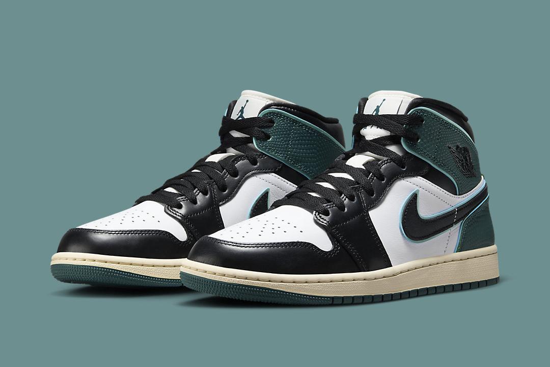 Air Jordan 1 Mid WMNS "Oxidized Green" FQ7818-100