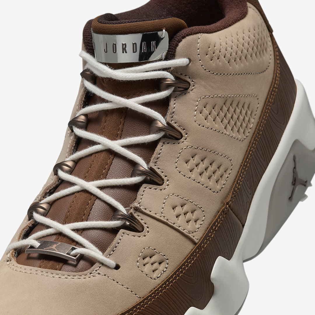 Happy Life Wood x Air Jordan 9 Golf FN6929-200