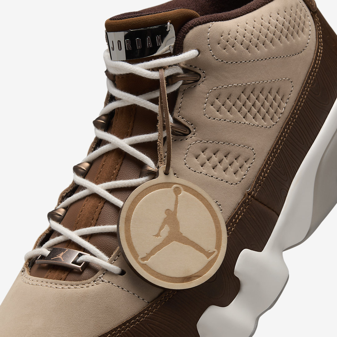 Happy Life Wood x Air Jordan 9 Golf FN6929-200