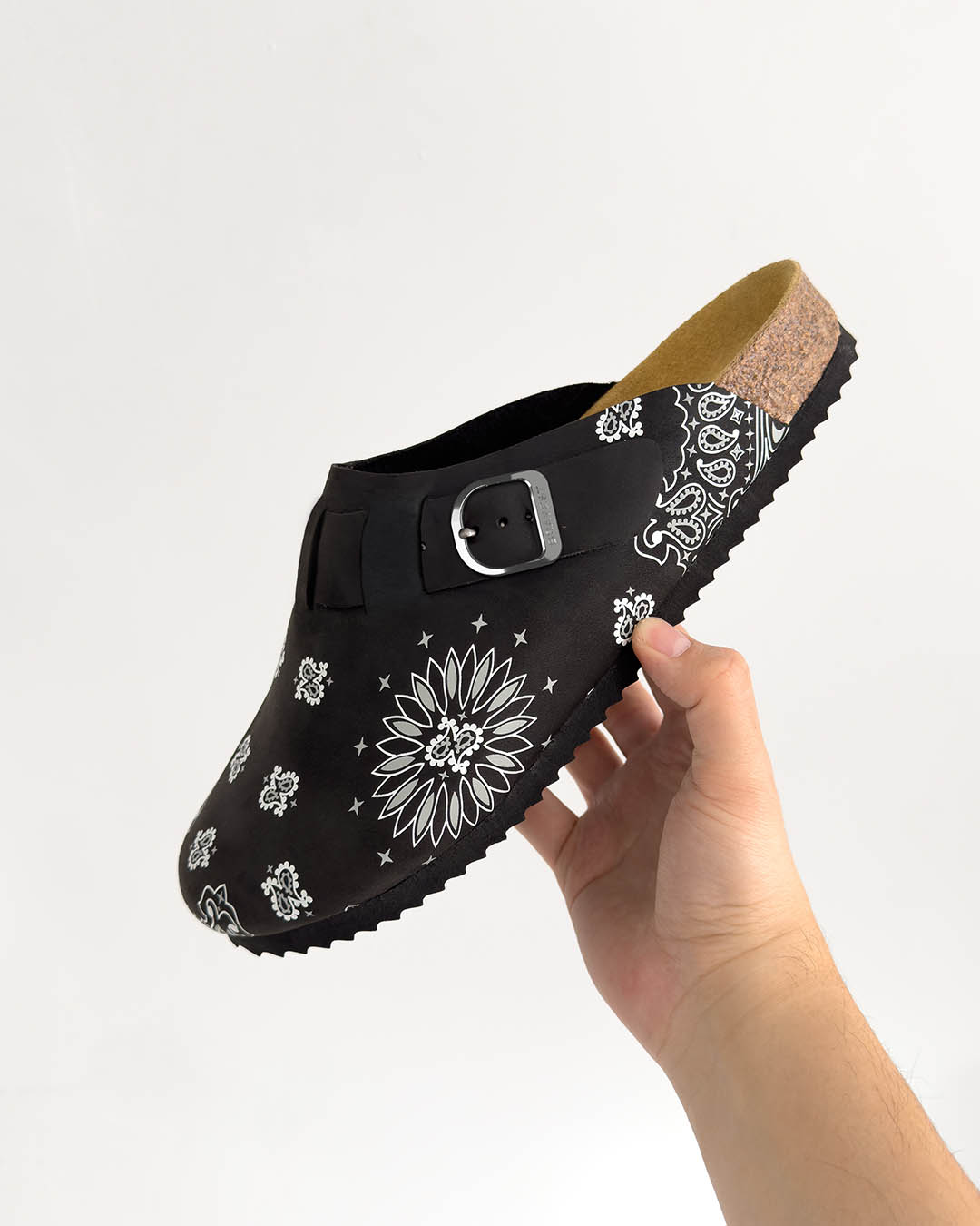 Bravest Studios "Black Paisley" Clog