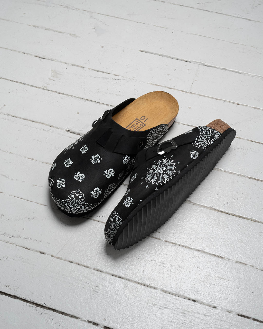 Bravest Studios "Black Paisley" Clog