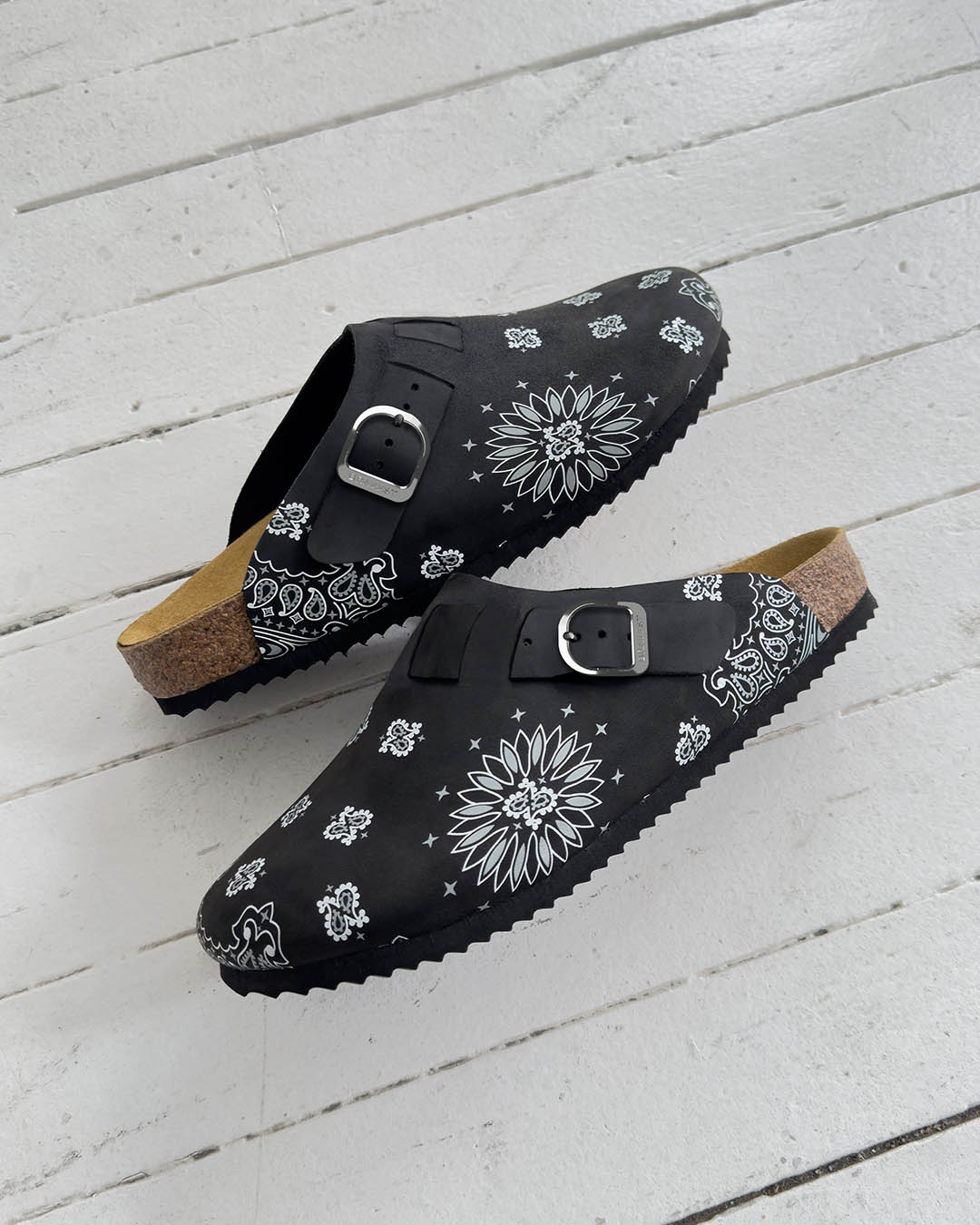 Bravest Studios "Black Paisley" Clog