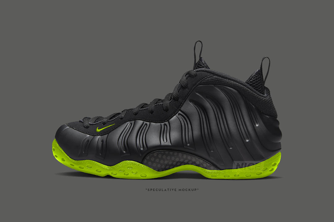 Nike Air Foamposite One "Black/Volt" HF2902-001