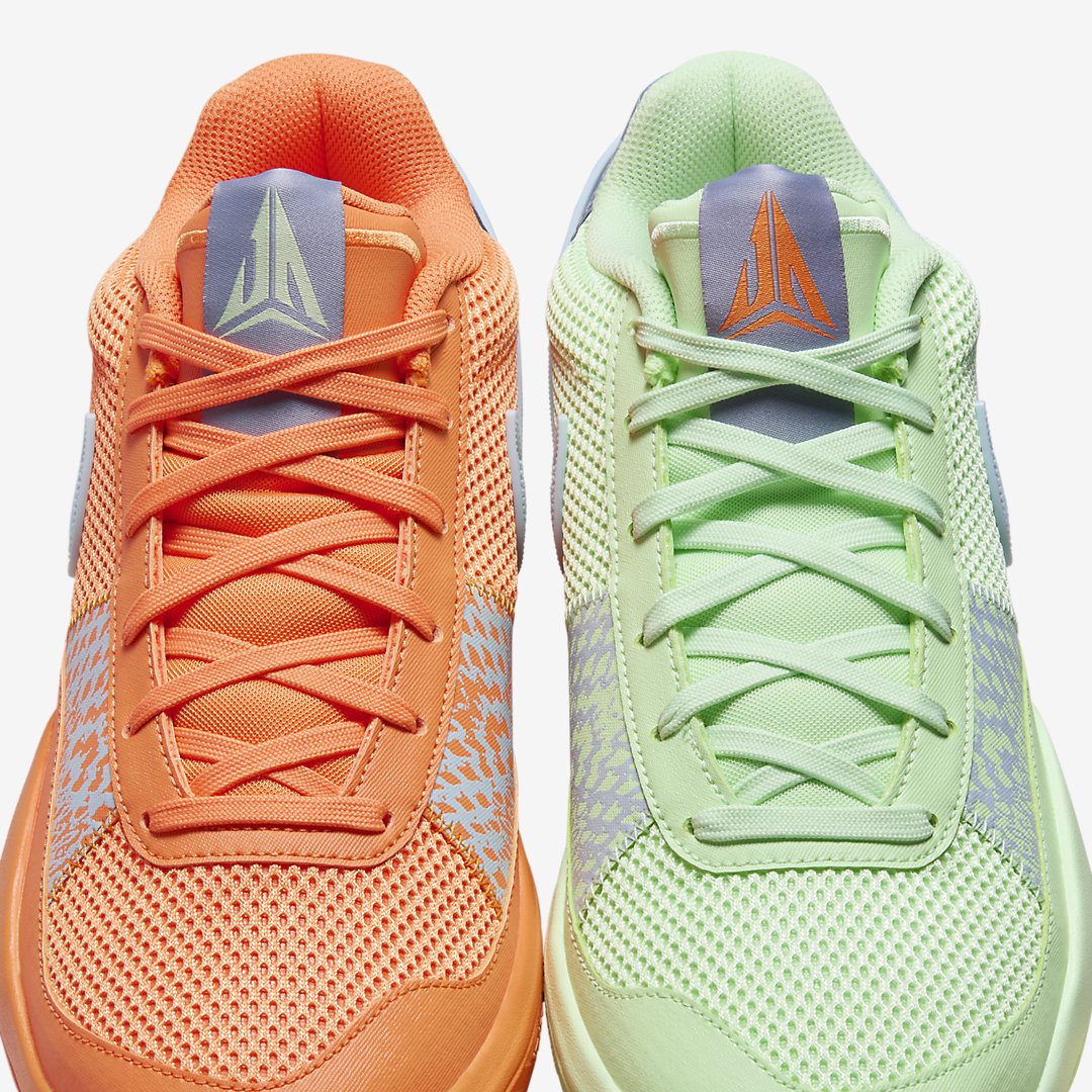 Nike Ja 1 "Bright Mandarin/Vapor Green" FQ4796-800