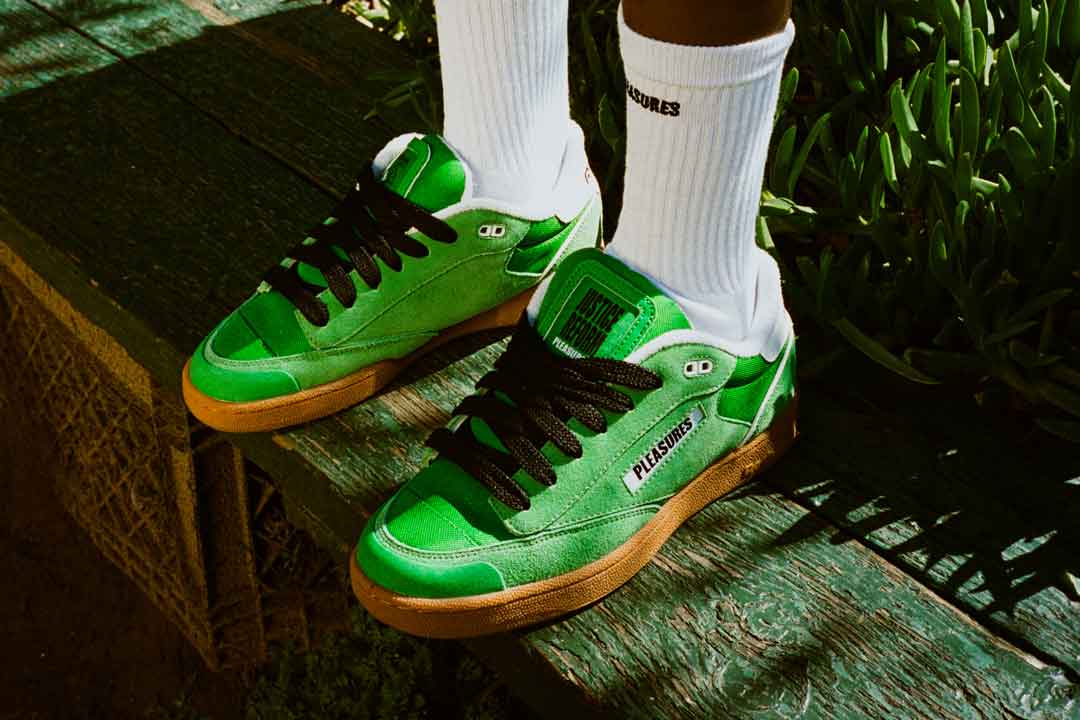 Pleasures x Reebok Club C Bulc “Not Guilty” 100206744