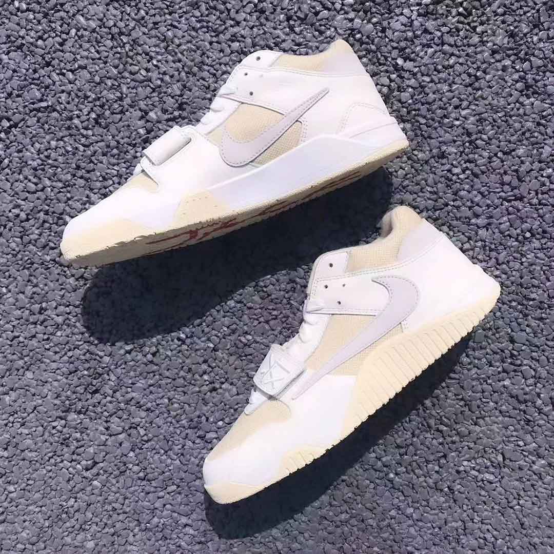 Travis Scott x Jordan Jumpman Jack "White/Cream"