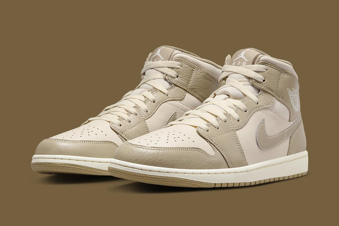 Air Jordan 1 Mid "Legend Light Brown/Phantom" HF4830-203